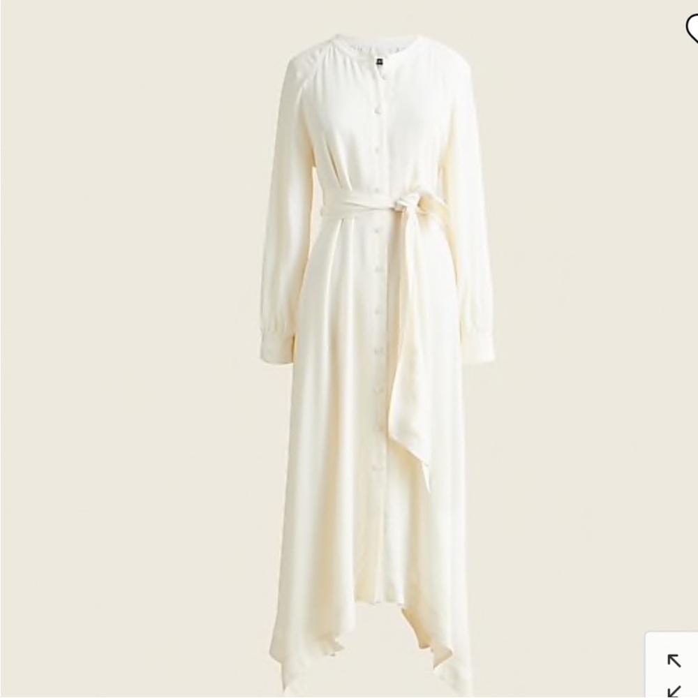 J Crew Handkerchief Hem Shirt Dress